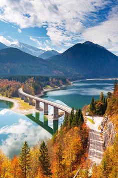 Lake Sylvenstein in