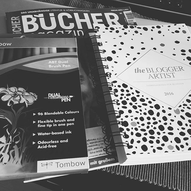So tolle Post bekommen #bloggen #bloggerartist #blogger #lettering #tombow #büchermagazin