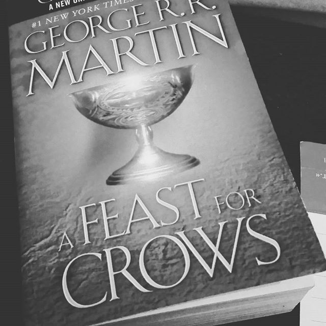 Zweite Lektüre - Band 4 von A song of Ice and Fire #afeastforcrows #asongoficeandfire #georgerrmartin